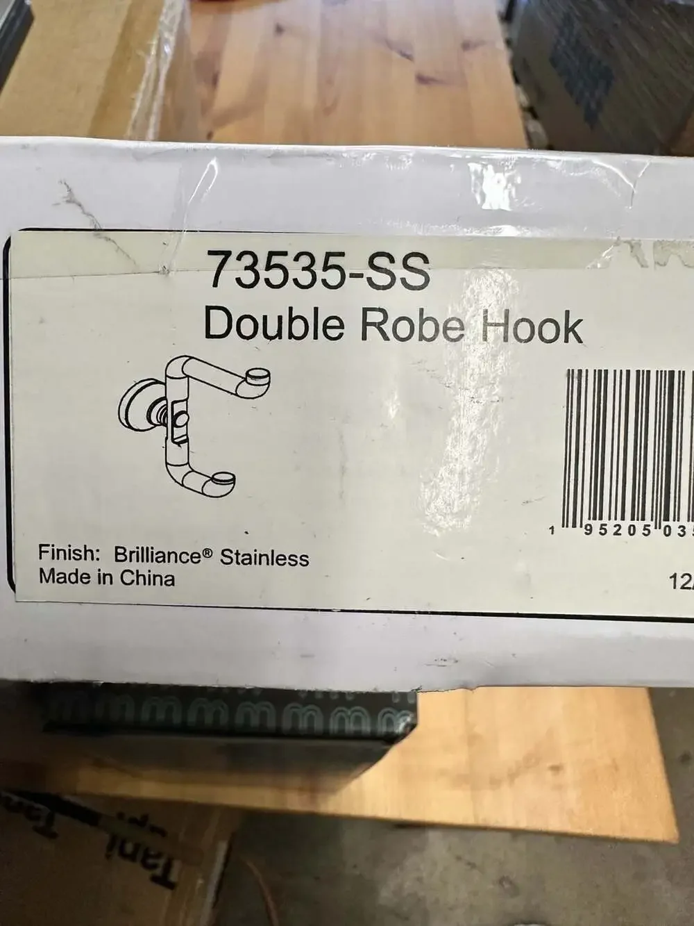 Delta 73535-SS Saylor Double Robe Hook in Brilliance Stainless